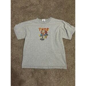 Marvel Comics Classic Avengers Shirt SMALL White Thor Hulk